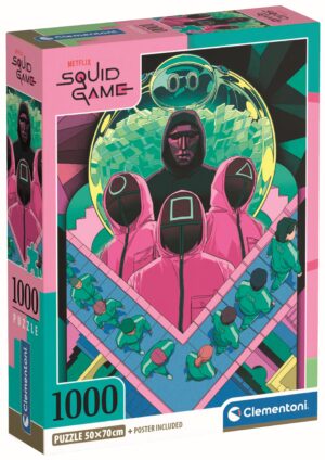 Пъзел Clementoni от 1000 части - Squid Game 2