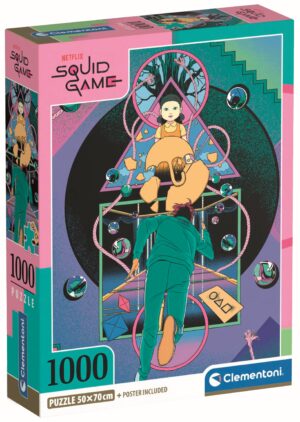 Пъзел Clementoni от 1000 части - Squid Game 2, вид 2