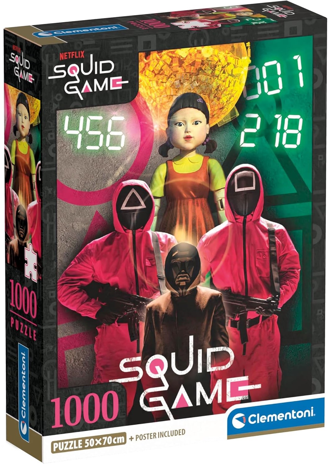 Пъзел Clementoni от 1000 части - Squid Game 2