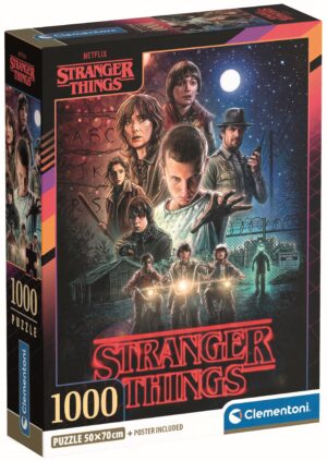 Пъзел Clementoni от 1000 части - Stranger Things, сезон 1