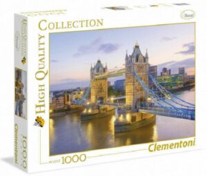 Пъзел Clementoni от 1000 части - Тауър Бридж