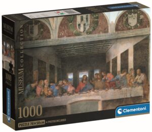 Пъзел Clementoni от 1000 части - Тайната вечеря