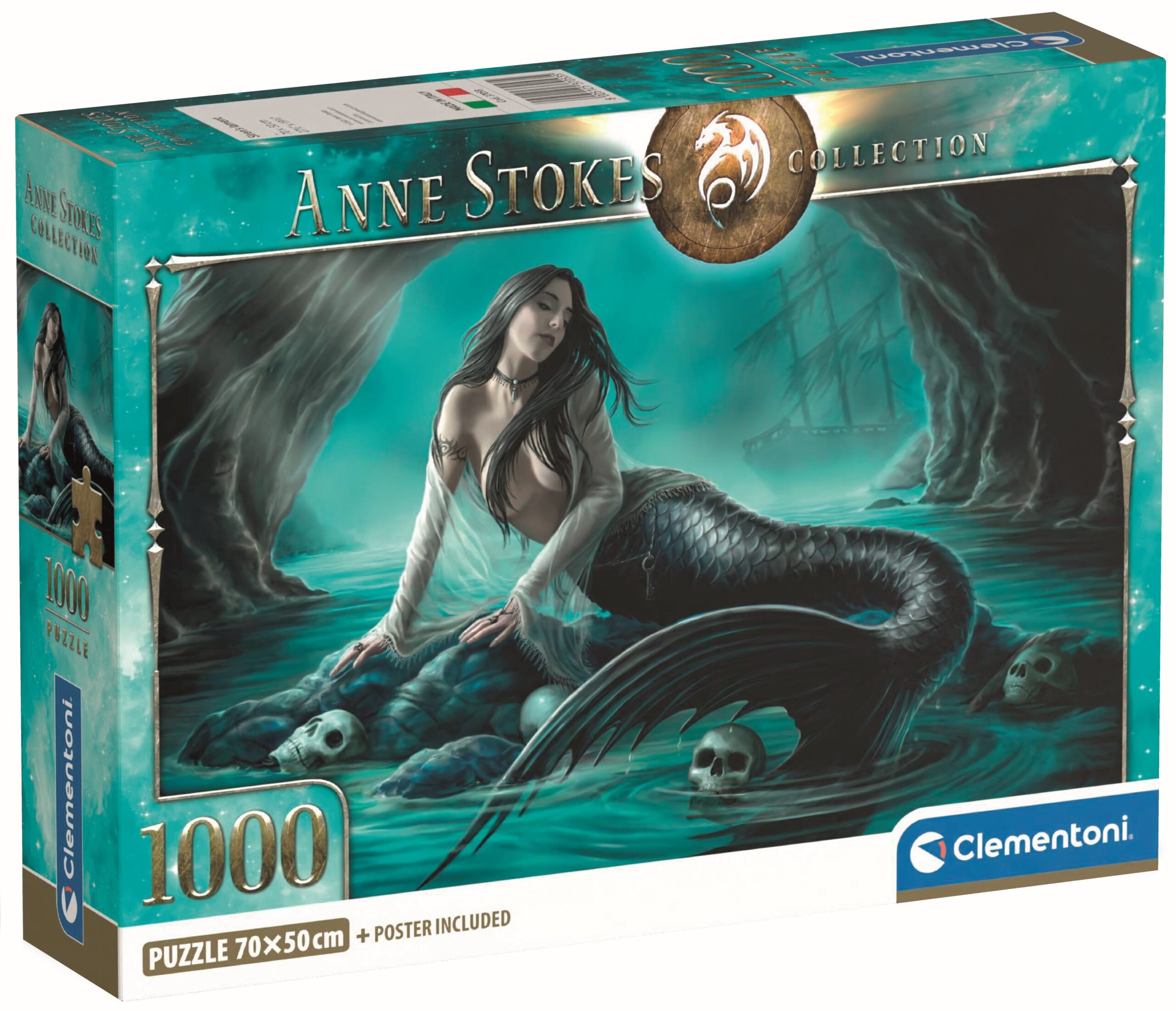 Пъзел Clementoni от 1000 части - Тъжната песен на сирената