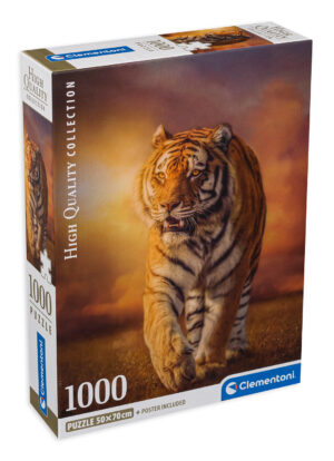 Пъзел Clementoni от 1000 части - Тигър