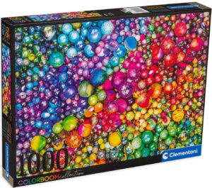 Пъзел Clementoni от 1000 части - Цветни топчета