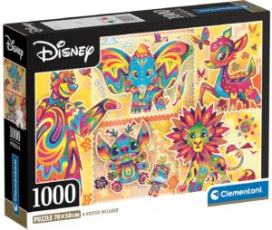 Пъзел Clementoni от 1000 части - Цветно празненство
