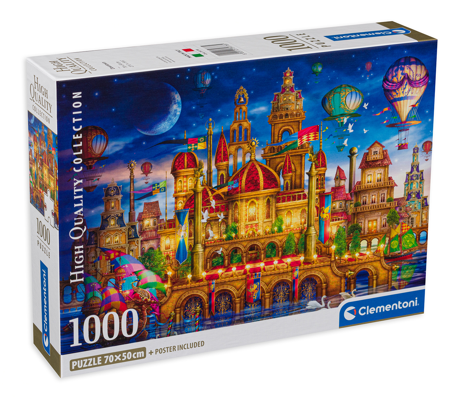 Пъзел Clementoni от 1000 части - В центъра на града