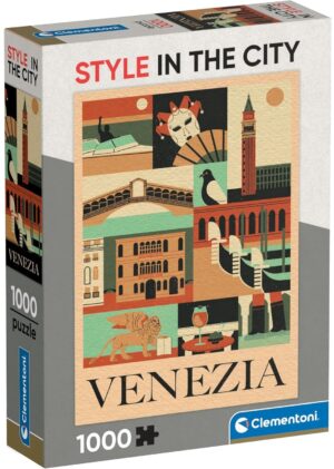 Пъзел Clementoni от 1000 части - Венеция