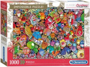 Пъзел Clementoni от 1000 части - Весела Коледа