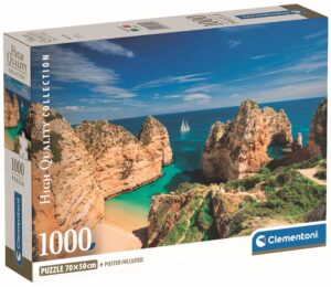 Пъзел Clementoni от 1000 части - Залив Алгарве