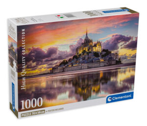 Пъзел Clementoni от 1000 части - Замъкът Мон Сен Мишел