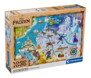 Пъзел Clementoni от 1000 части - Замръзналото кралство