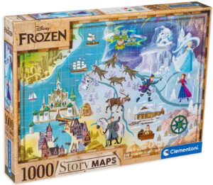 Пъзел Clementoni от 1000 части - Замръзналото кралство 2