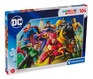 Пъзел Clementoni от 104 части - DC Супергерои