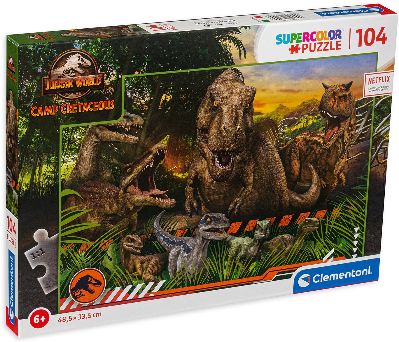Пъзел Clementoni от 104 части - Джурасик парк, вид 2