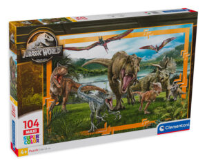 Пъзел Clementoni от 104 части - Джурасик свят