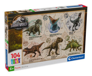 Пъзел Clementoni от 104 части - Джурасик свят 2