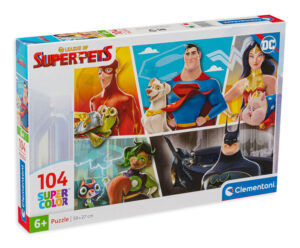 Пъзел Clementoni от 104 части - Героите на DC
