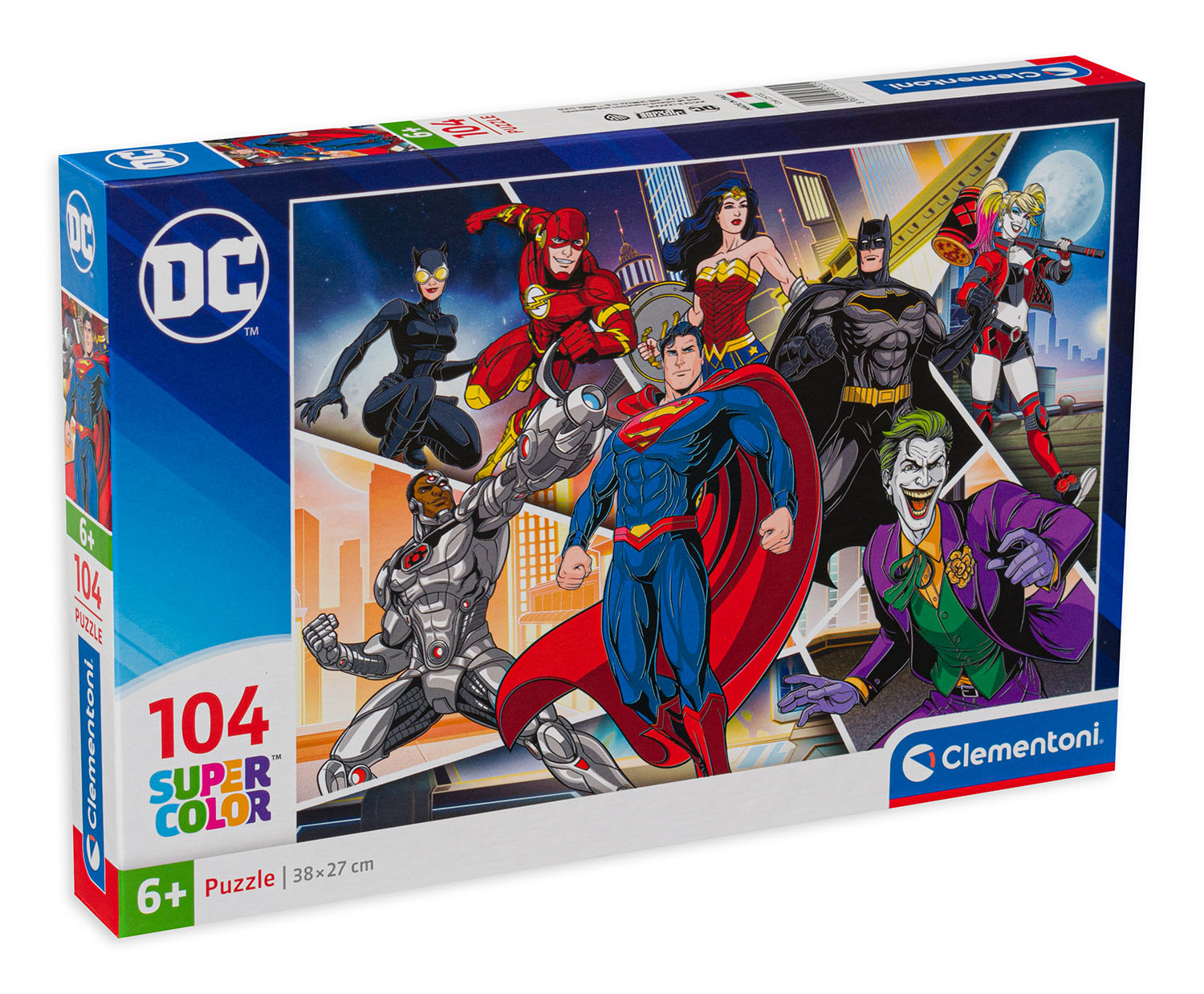 Пъзел Clementoni от 104 части - Героите на DC, вид 2