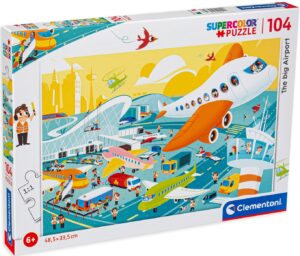 Пъзел Clementoni от 104 части - Летище