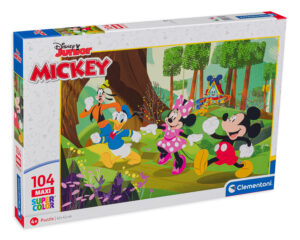 Пъзел Clementoni от 104 части - Мики и приятели