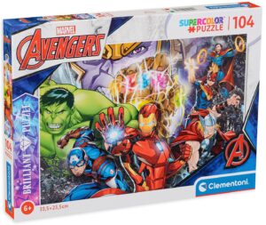 Пъзел Clementoni от 104 части - Отмъстителите