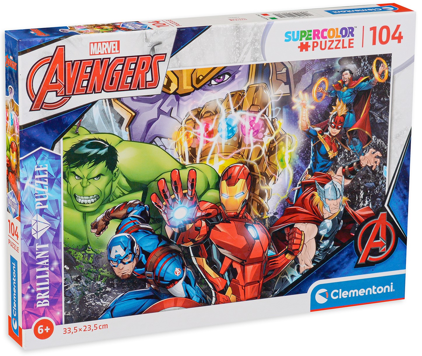 Пъзел Clementoni от 104 части - Отмъстителите