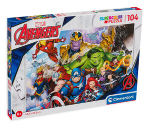Пъзел Clementoni от 104 части - Отмъстителите