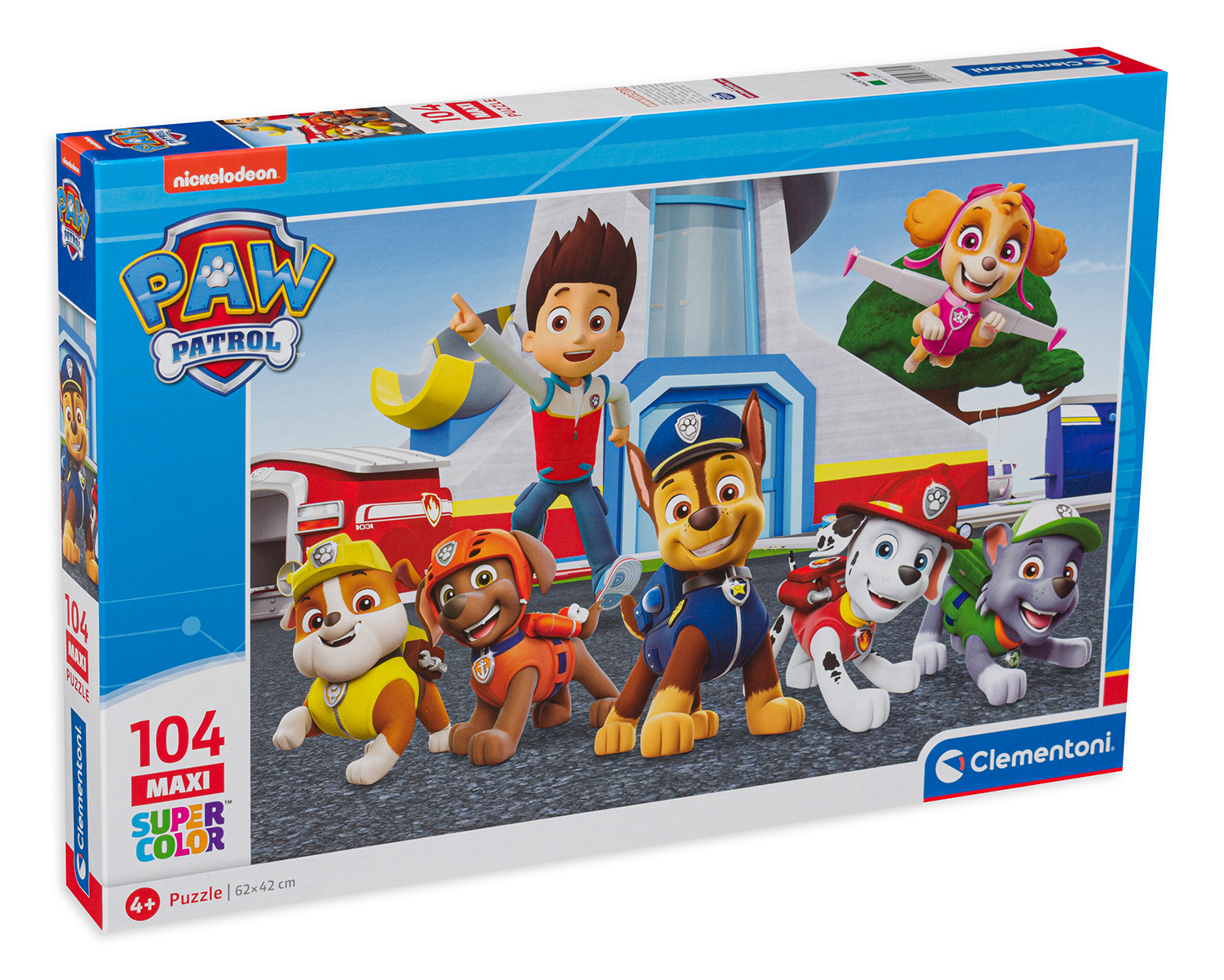 Пъзел Clementoni от 104 части - Пес Патрул
