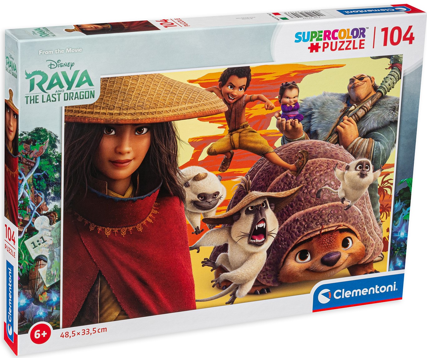 Пъзел Clementoni от 104 части - Рая и последният дракон, вид 2