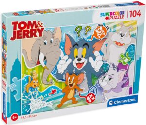 Пъзел Clementoni от 104 части - Том и Джери, вид 3