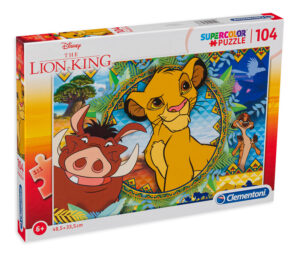 Пъзел Clementoni от 104 части - Цар Лъв