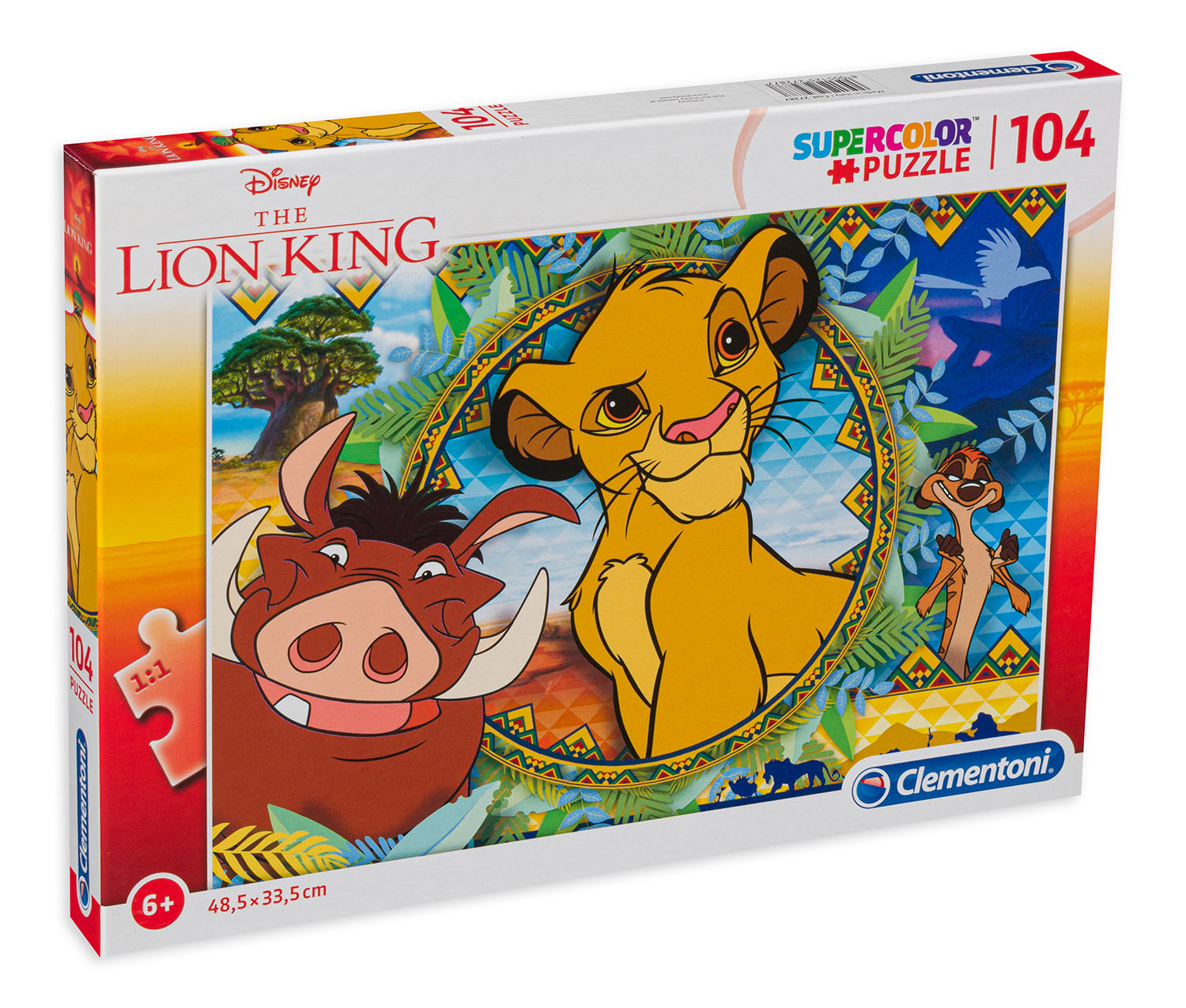 Пъзел Clementoni от 104 части - Цар Лъв