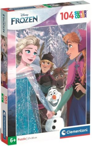 Пъзел Clementoni от 104 части - Замръзналото кралство