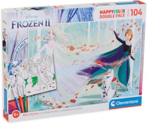 Пъзел Clementoni от 104 части - Замръзналото кралство 2
