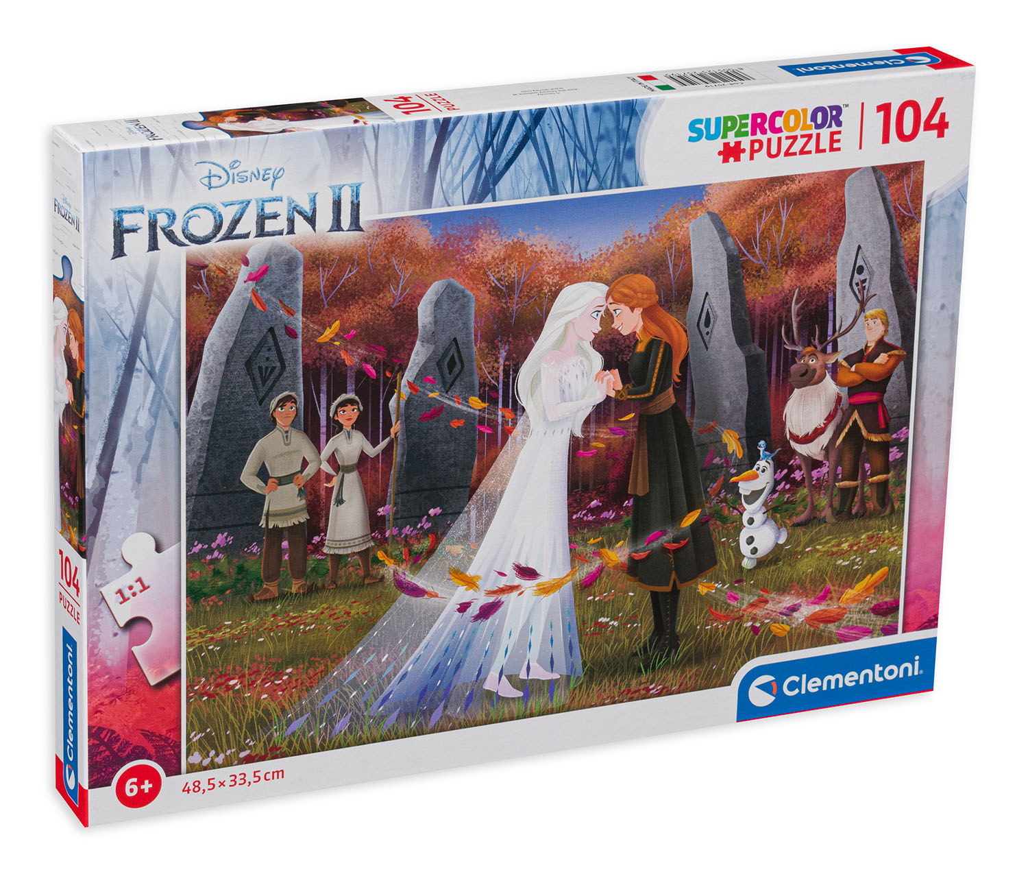 Пъзел Clementoni от 104 части - Замръзналото кралство 2