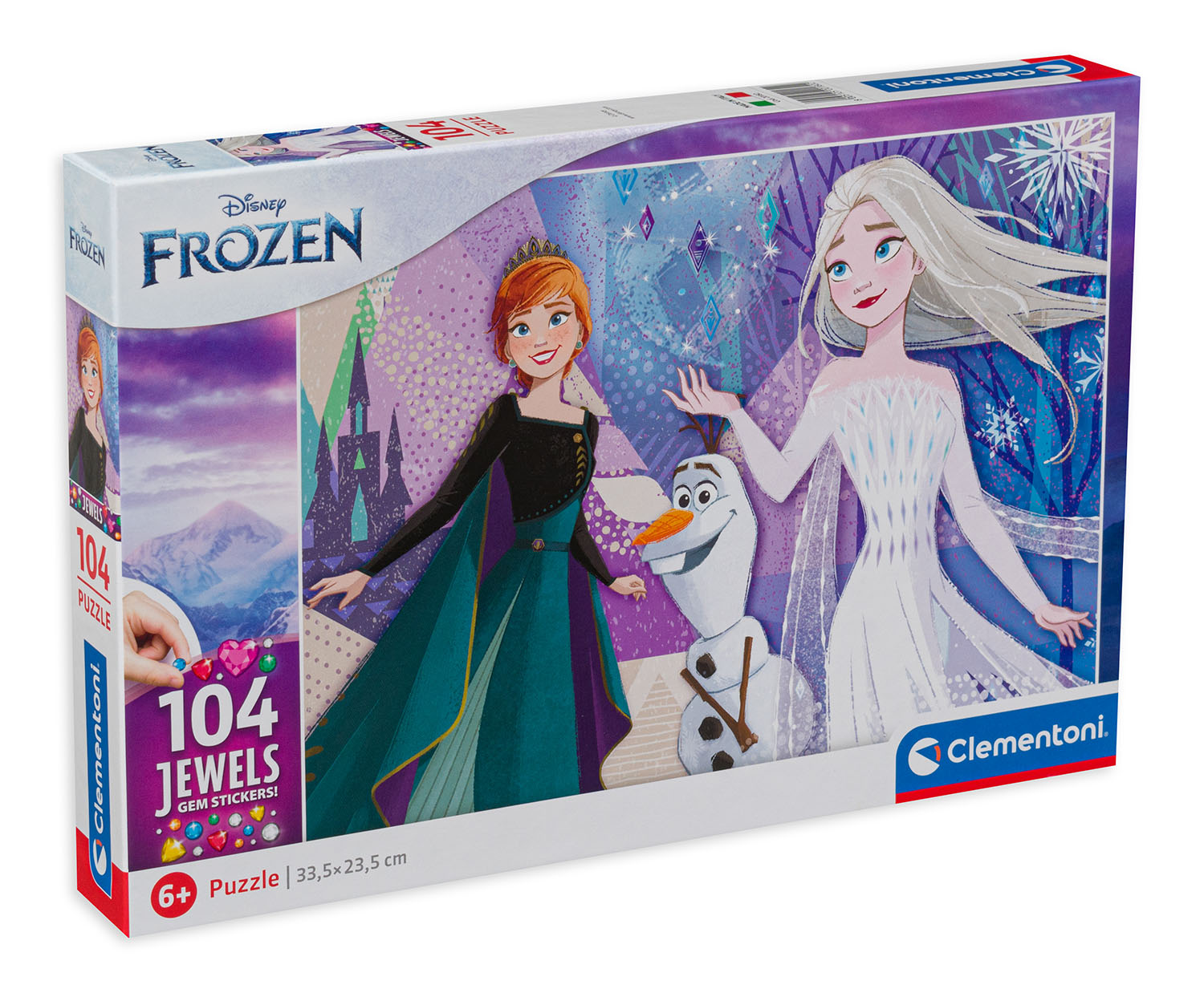 Пъзел Clementoni от 104 части - Замръзналото кралство 2
