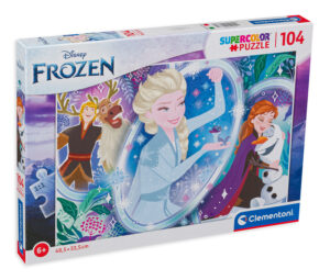 Пъзел Clementoni от 104 части - Замръзналото кралство 2