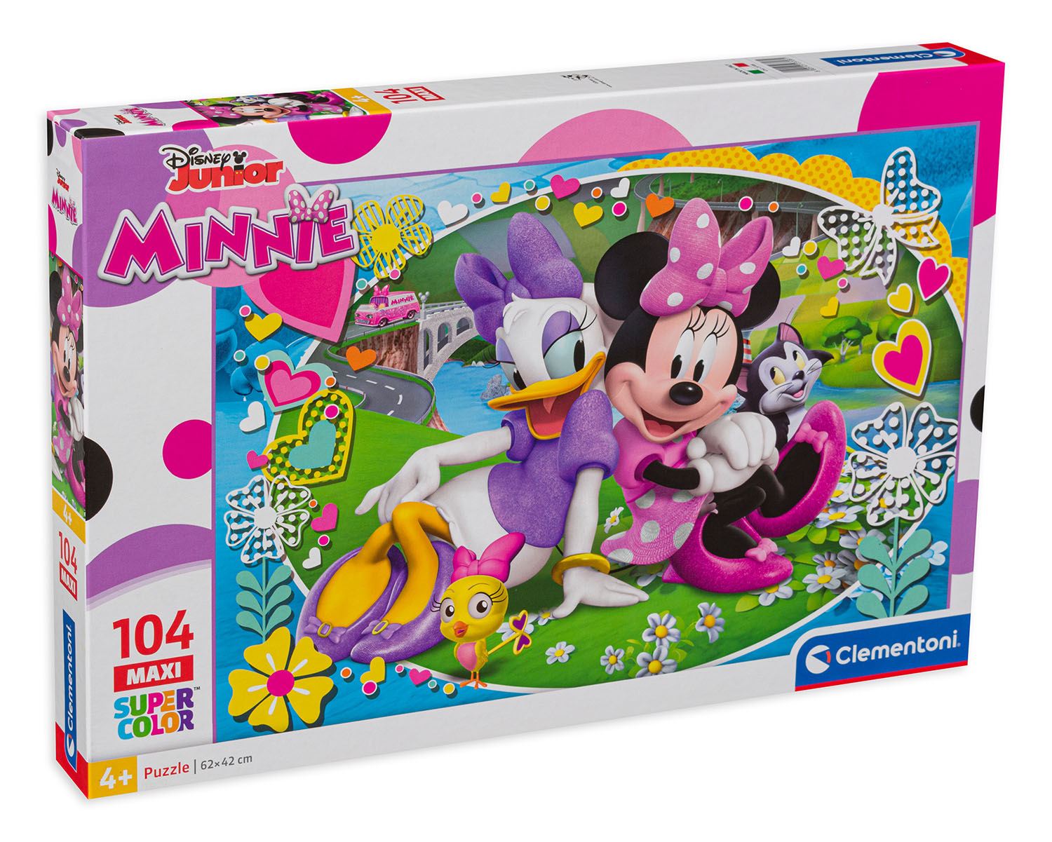 Пъзел Clementoni от 104 макси части - Мини Маус