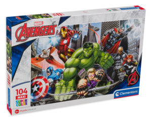 Пъзел Clementoni от 104 макси части - Отмъстителите готови за борба