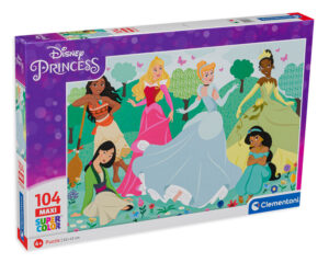 Пъзел Clementoni от 104 макси части - Принцеси
