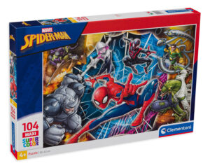 Пъзел Clementoni от 104 макси части - Спайдърмен