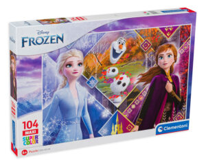 Пъзел Clementoni от 104 макси части - Замръзналото кралство 2