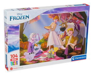 Пъзел Clementoni от 104 XXL части - Замръзналото кралство 2