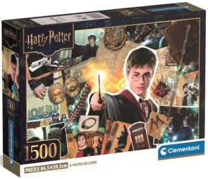 Пъзел Clementoni от 1500 части - Хари Потър