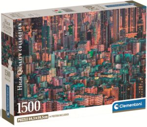 Пъзел Clementoni от 1500 части - Хонгконг