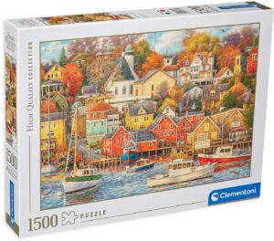 Пъзел Clementoni от 1500 части - Край пристанището