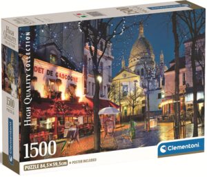 Пъзел Clementoni от 1500 части - Монмартър, Париж