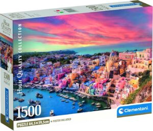 Пъзел Clementoni от 1500 части - Остров Прочида