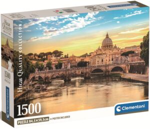 Пъзел Clementoni от 1500 части - Рим